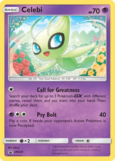 Celebi - SM224 - Sun & Moon Promo