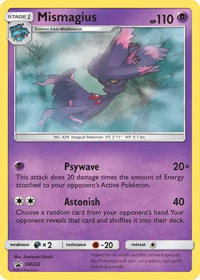 Mismagius - SM222 - Sun & Moon Promo