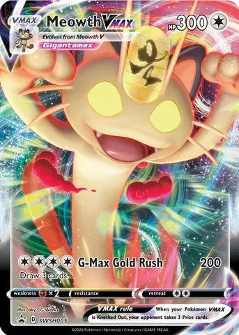 Meowth VMAX - SWSH005 - Sword & Shield Promo