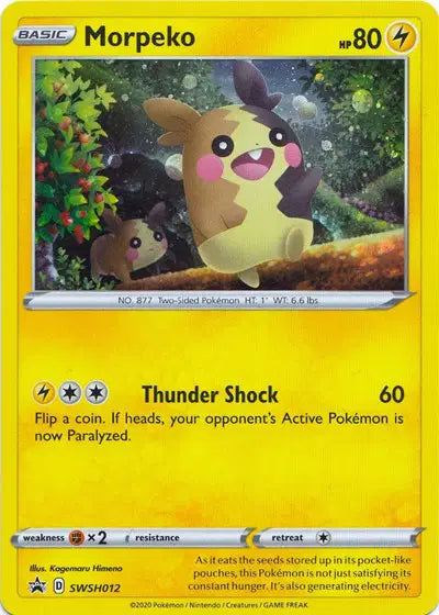 Morpeko - SWSH012 - Sword & Shield Promo