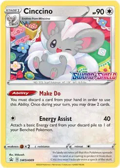 Cinccino - SWSH009 - Sword & Shield Promo