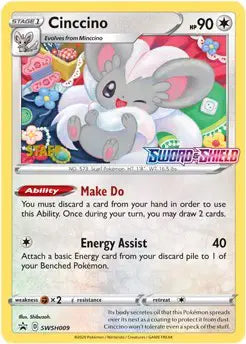 Cinccino - SWSH009 - Staff - Sword & Shield Promo