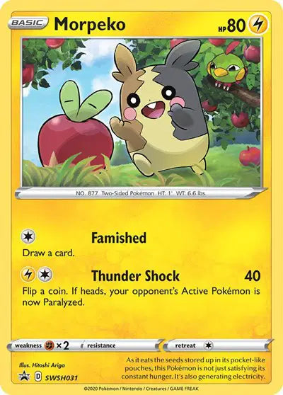 Morpeko - SWSH031 - Sword & Shield Promo