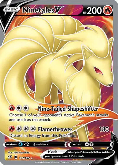 Ninetales V - 177/192 - Rebel Clash