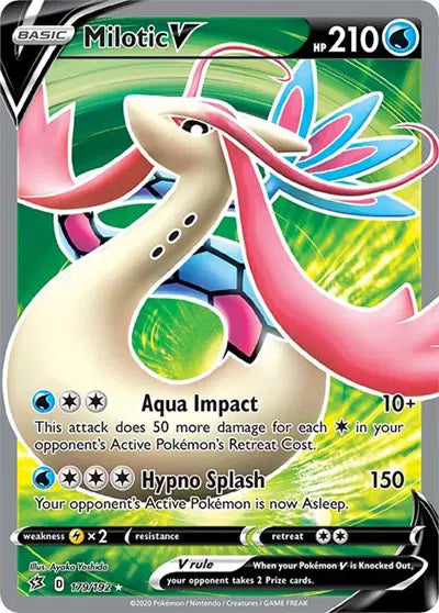 Milotic V - 179/192 - Rebel Clash