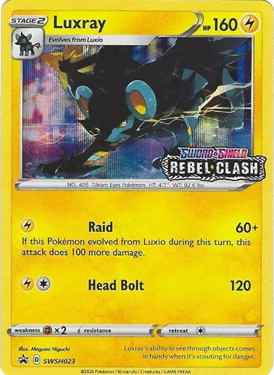 Luxray - SWSH023 - Sword & Shield Promo