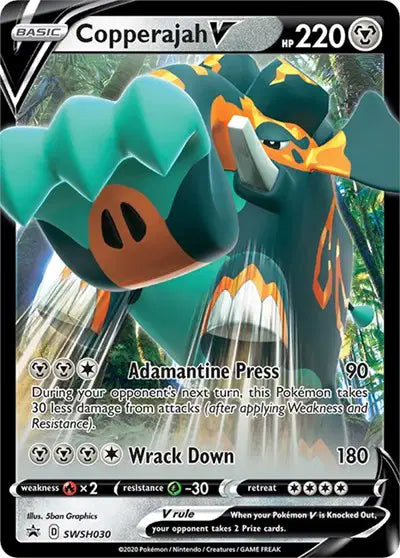 Copperajah V - SWSH030 - Sword & Shield Promo