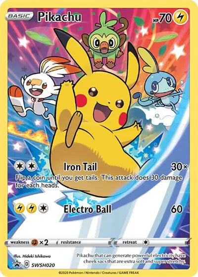 Pikachu - SWSH020 - Sword & Shield Promo
