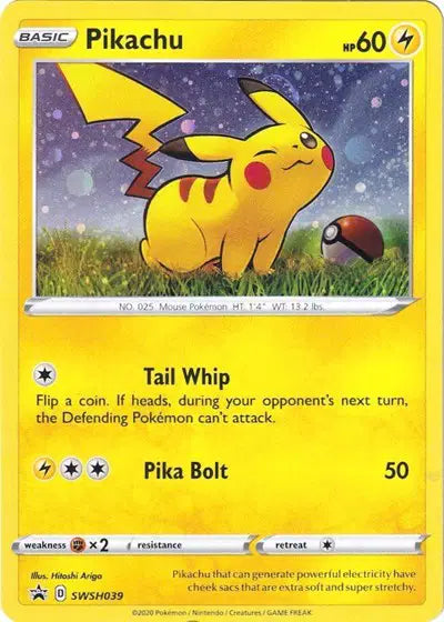 Pikachu - SWSH039 - Sword & Shield Promo
