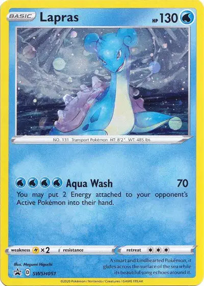 Lapras - SWSH051- Sword & Shield Promo