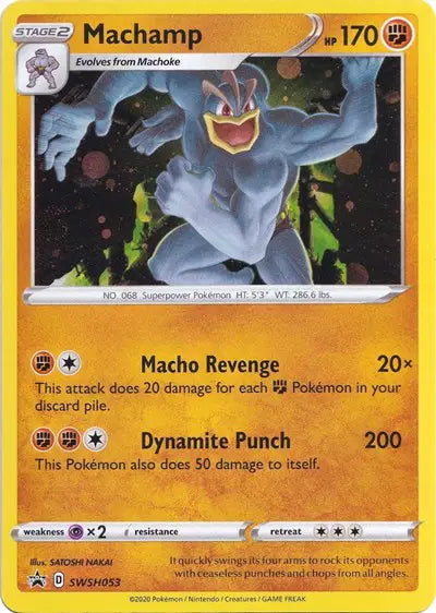 Machamp - SWSH053 - Sword & Shield Promo