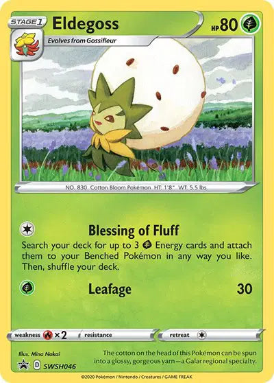 Eldegoss - SWSH046 - Sword & Shield Promo