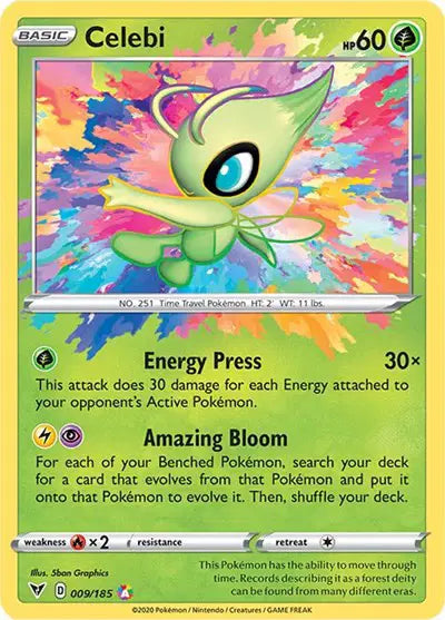 Celebi - 009/185 - Vivid Voltage