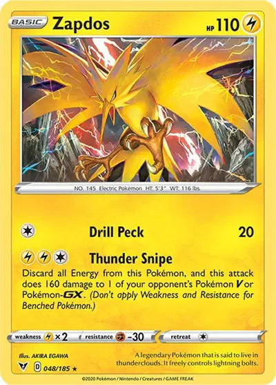 Zapdos - 048/185 - Vivid Voltage