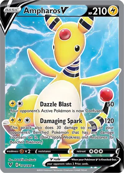 Ampharos V - 171/185 - Vivid Voltage