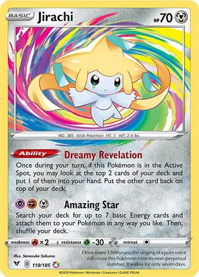 Jirachi - 119/185 - Vivid Voltage