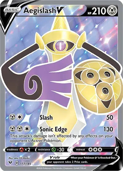 Aegislash V - 177/185 - Vivid Voltage