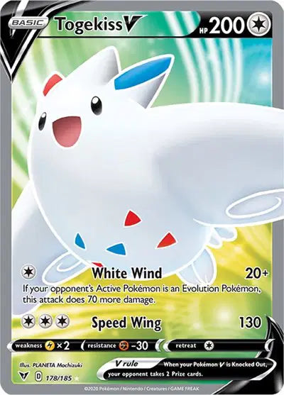 Togekiss V - 178/185 - Vivid Voltage