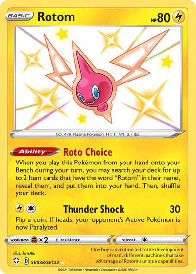 Rotom - SV038/SV122 - Shining Fates - Shiny Vault