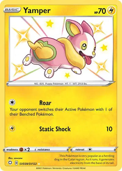 Yamper - SV039/SV122 - Shining Fates - Shiny Vault