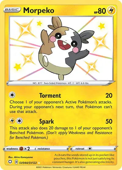 Morpeko - SV044/SV122 - Shining Fates - Shiny Vault