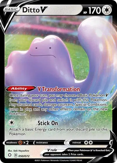 Ditto V - 050/072 - Shining Fates