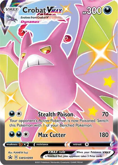 Crobat VMAX - SWSH099 - Sword & Shield Promo