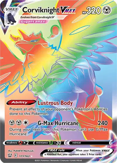 Corviknight VMAX - 171/163 - Battle Styles