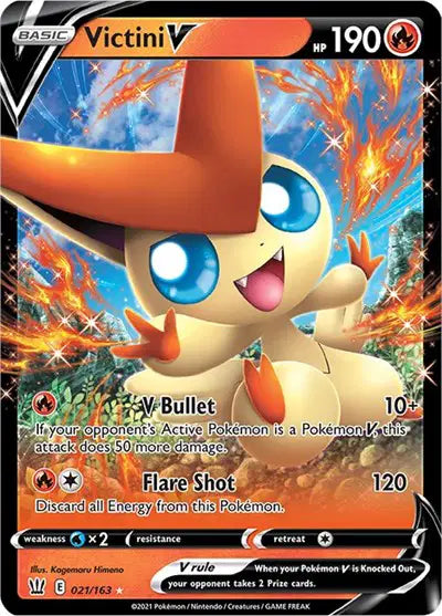 Victini V - 021/163 - Battle Styles