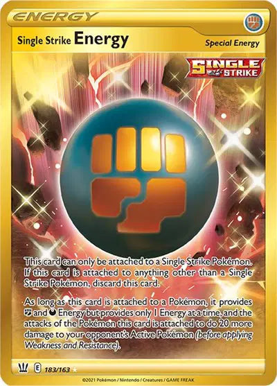 Single Strike Energy - 183/163 - Battle Styles