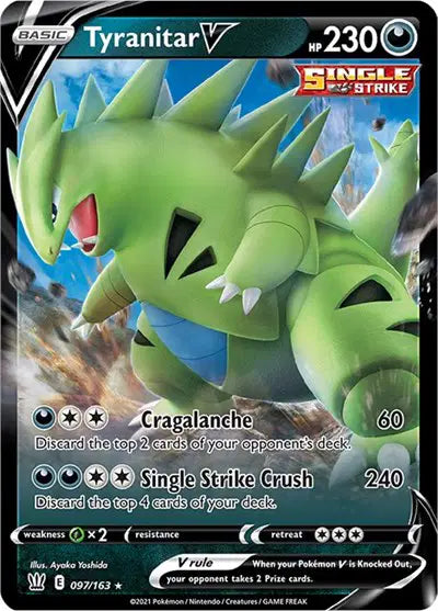 Tyranitar V - 097/163 - Battle Styles