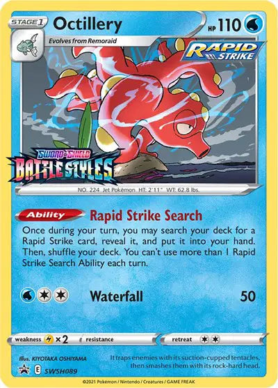 Octillery - SWSH089 - Sword & Shield Promo