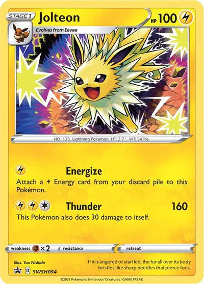 Jolteon - SWSH094 - Sword & Shield Promo