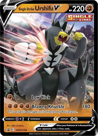 Single Strike Urshifu V - SWSH106 - Sword & Shield Promo
