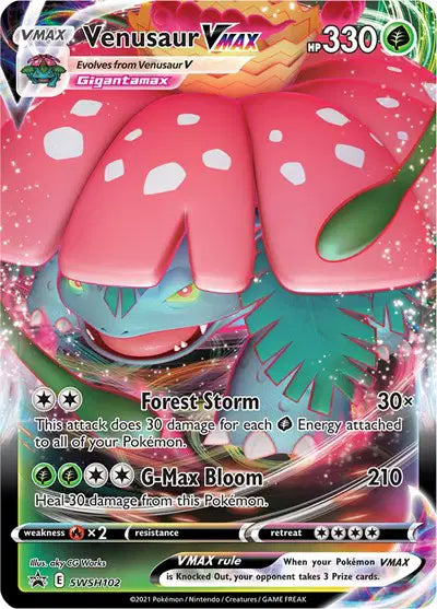 Venusaur VMAX - SWSH102 - Sword & Shield Promo