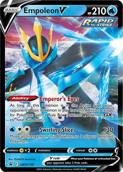 Empoleon V - SWSH108 - Sword & Shield Promo