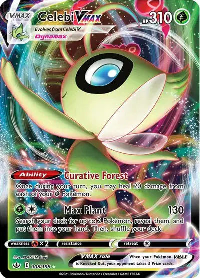 Celebi VMAX - 008/198 - Chilling Reign