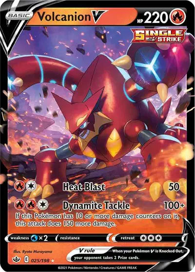 Volcanion V - 025/198 - Chilling Reign