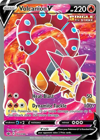 Volcanion V - 162/198 - Chilling Reign
