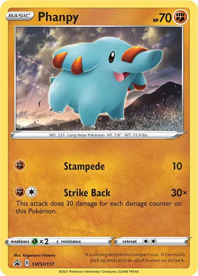 Phanpy - SWSH117 - Sword & Shield Promo