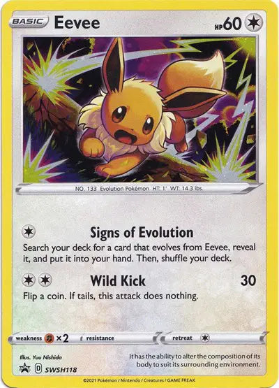 Eevee - SWSH118 - Sword & Shield Promo
