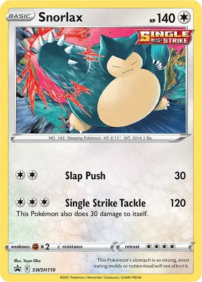 Snorlax - SWSH119 - Sword & Shield Promo