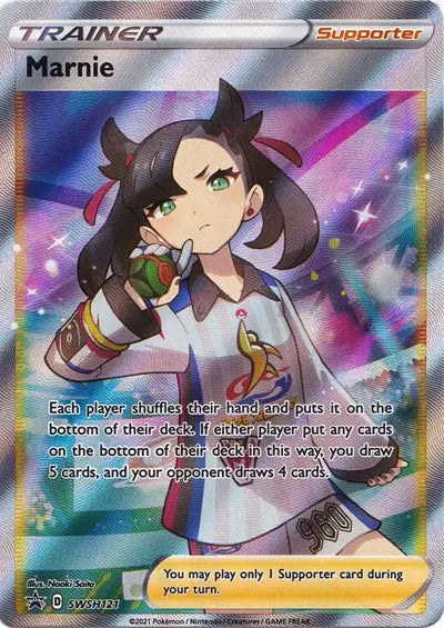 Marnie - SWSH121 - Sword & Shield Promo