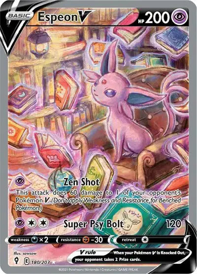 Espeon V - 180/203 - Evolving Skies