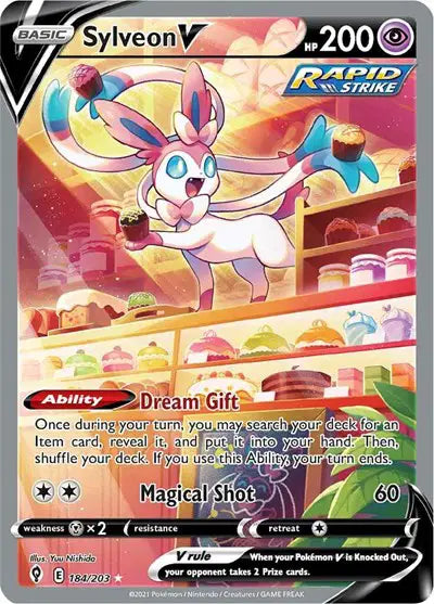 Sylveon V - 184/203 - Evolving Skies