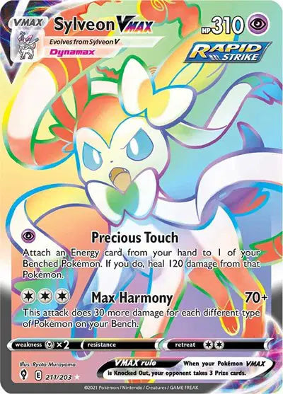 Sylveon VMAX - 211/203 - Evolving Skies