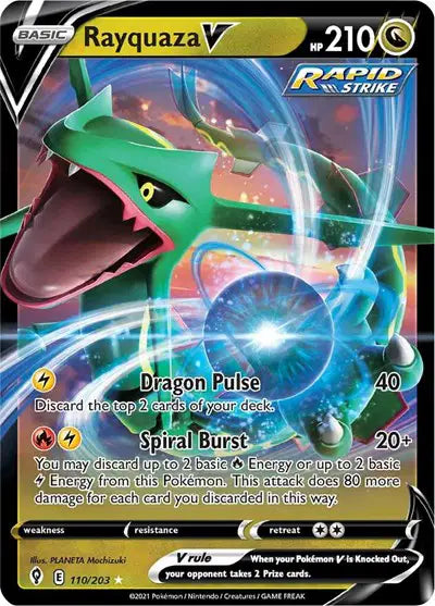 Rayquaza V - 110/203 - Evolving Skies