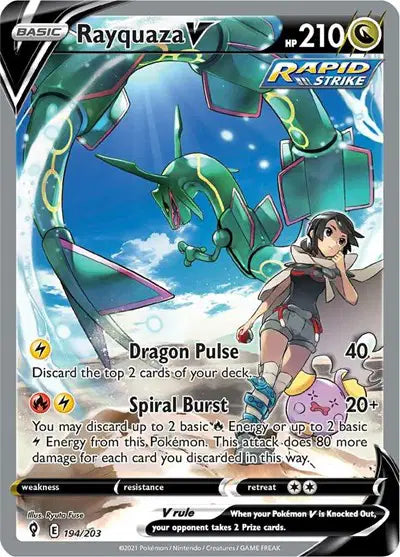 Rayquaza V - 194/203 - Evolving Skies