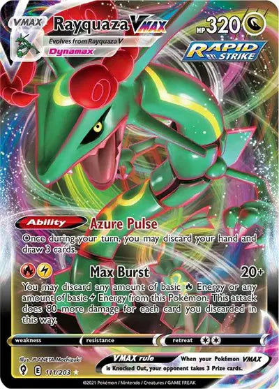 Rayquaza VMAX - 111/203 - Evolving Skies