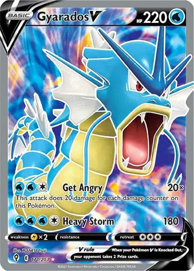 Gyarados V - 171/203 - Evolving Skies